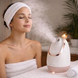 Vanity Planet Aira Facial Steamer - Rose Gold